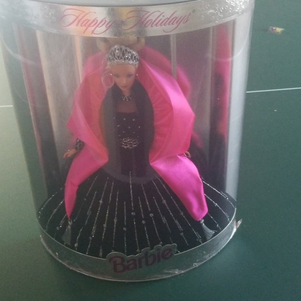 A holiday barbie